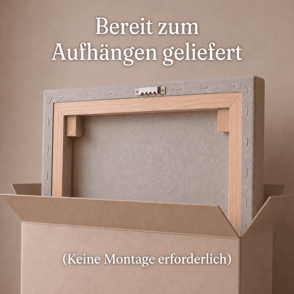 „Geh mit mir“ – Leinwanddruck